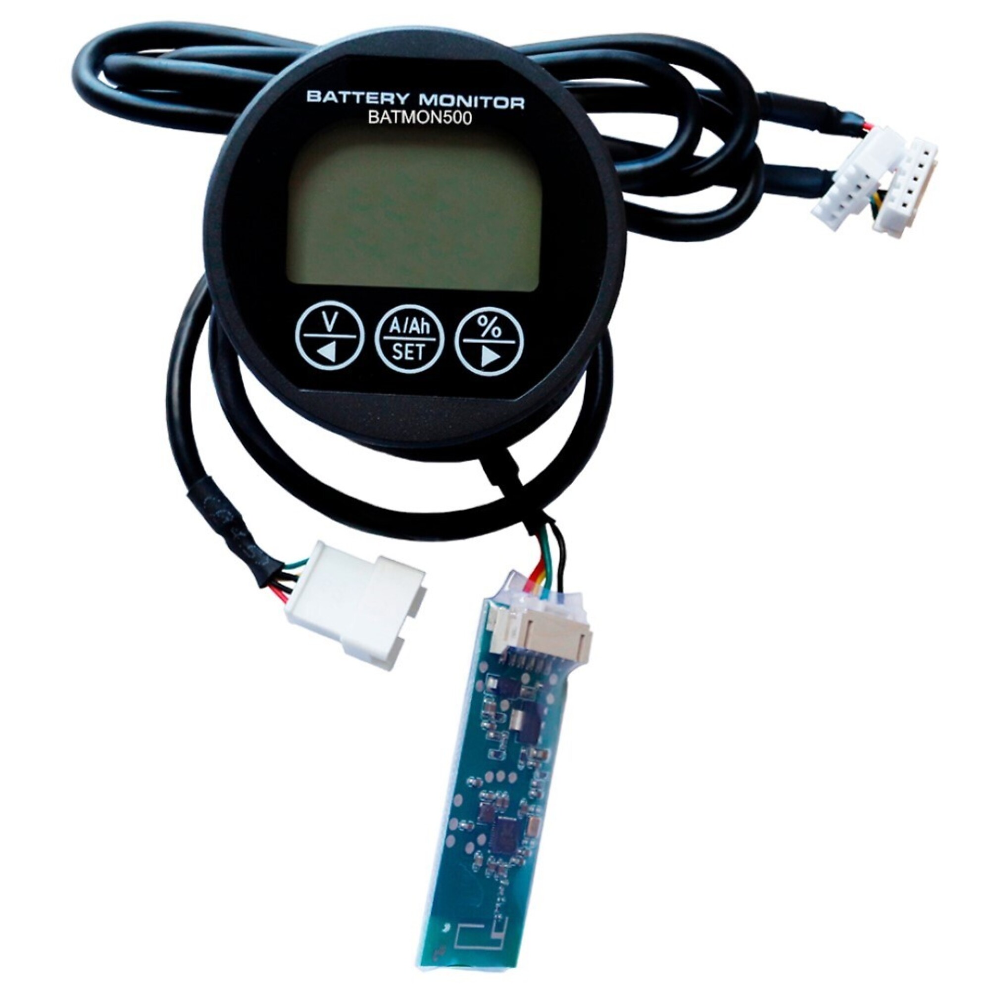 AIMS Power Bluetooth Battery Monitor 500Amp, 80Vdc Max w/39" cable, BATMON500